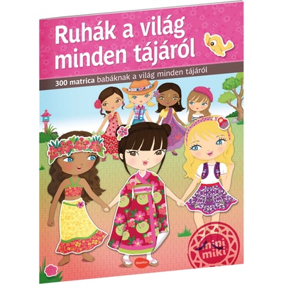 RUHÁK A VILÁG MINDEN TÁJÁRÓL – Matricás könyv