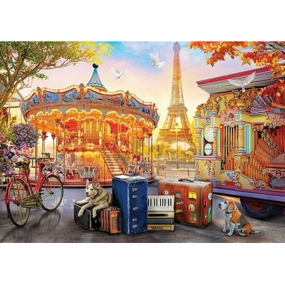 Art Zábavný park Paríž 2000 dielov
