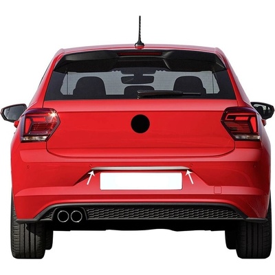 Nerez lišta nad zadnou ŠPZ VW Polo VI htb 2017+