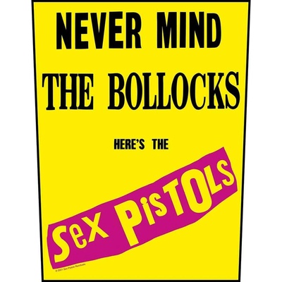 Nažehlovačka Sex Pistols - Never Mind The Bollocks Yellow