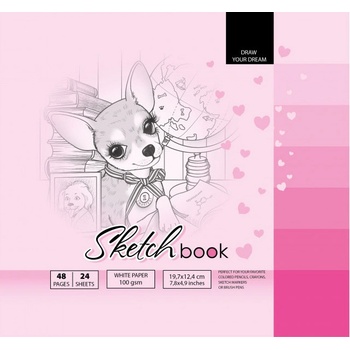 Bourgeois Бележник Bourgeois 200х200 24л. Бели Тв. К. 1403 (1120658-05-218342-21403)