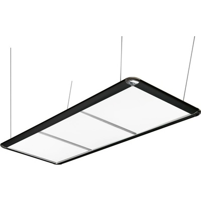 LED Flat black Biliardová lampa