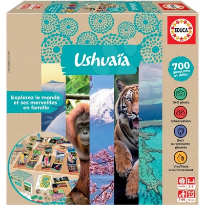 Educa Jeu Ushuaia Junior po francúzsky 700 otázok 7 +