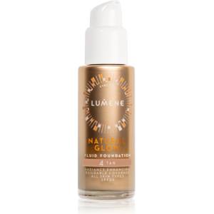 Lumene Natural Glow озаряващ фон дьо тен за естествен вид SPF 20 цвят 4 Tan (Neutral) 30ml