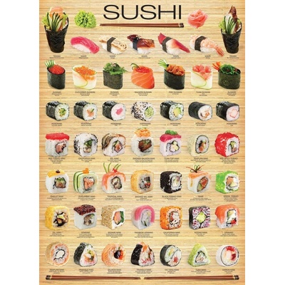 Eurographics Sushi 1000 dielov