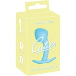 Cuties Mini Butt Plug - силиконов анален плъг (син, 2, 6 см) - desirel