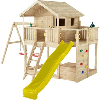 Marimex Play Basic Detské ihrisko 015 + žltá šmykľavka