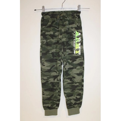 Sezon tepláky dětské s potiskem Army woodland