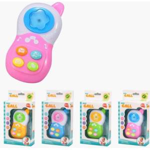 Armtoys БЕБЕШКИ МУЗИКАЛЕН ТЕЛЕФОН 4 ЦВЯТА