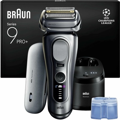 Braun Series 9 Pro+ 9677cc Wet&Dry stříbrný