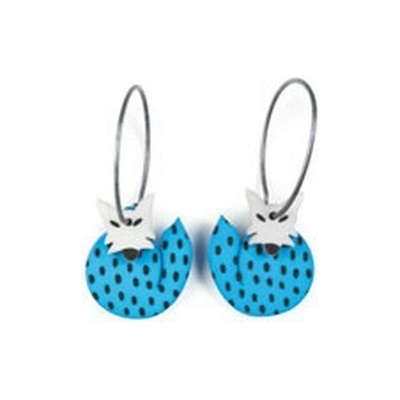 Tommy Karlsson Švédsko náušnice Liška 49C