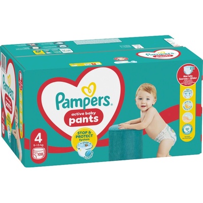 Pampers Active Baby 4 108 ks