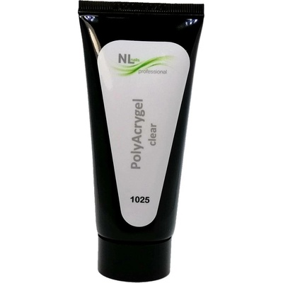 NL nails professional Uv Led gel PolyAcrygel clear 50 ml