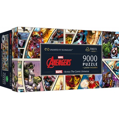 TREFL UFT Marvel Avengers Napříč komiksovým vesmírem 9000 dielov