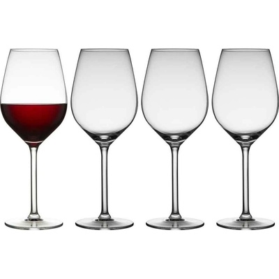 Lyngby Glas Sklenice na červené víno Juvel 4 x 500 ml