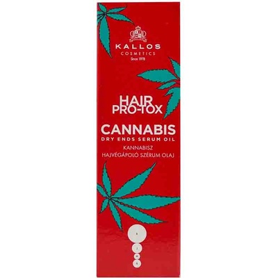 Kallos Hair Pro-Tox Cannabis Dry Ends Serum 50 ml