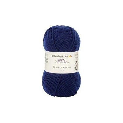 Schachenmayr Bravo baby 185 - 1050 tmavo modrá