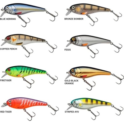 Abu Garcia Beast Hi-Lo Floating 9cm Striped Ayu
