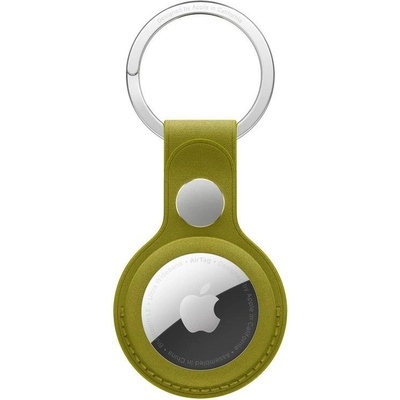 AirTag kľúčenka Apple FineWoven kľúčenka na AirTag zelenožltá (MA7L4ZM/A)