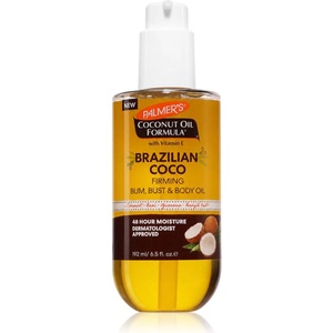 Palmer's Coconut Oil Formula Brazilian Coco стягащо масло за тяло за тяло и бюст 192ml