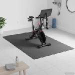 vidaXL Мат за спортна защита Черен 183 x 122 x 0, 6 см Високоплътен PVC (42029496)