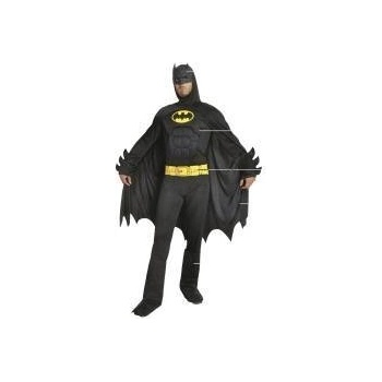BigBuy Carnival Маскировъчен костюм за възрастни Черен Batman Размер L