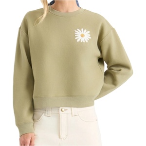 Roark Дамски пуловер Roark Women's Port Crew Jumper - Dusty Olive - размер XL (117-3533-0115)