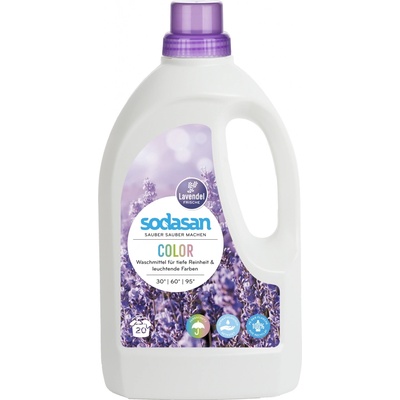 SODASAN Tekutý prací prostriedok Lavender Color 1,5 l