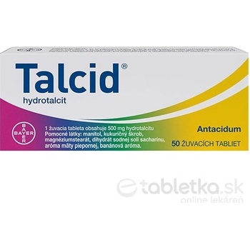 Talcid tbl.mnd.50 x 500 mg