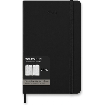 Moleskine A5 týždenný 2025 čierny