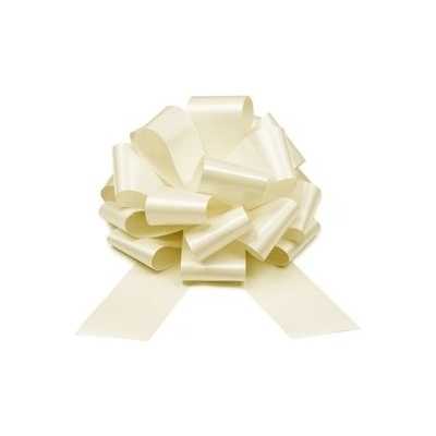 Stahovací stuha krémová - 40 cm
