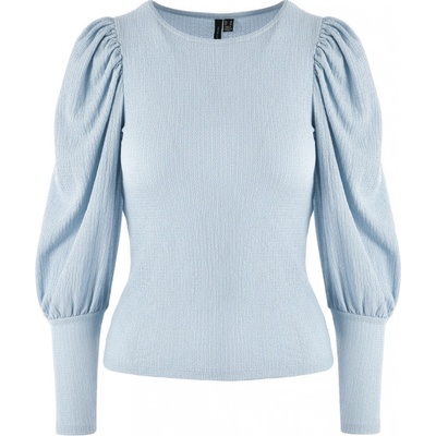 Vero Moda S PUFF RUKÁVEM MODRÉ