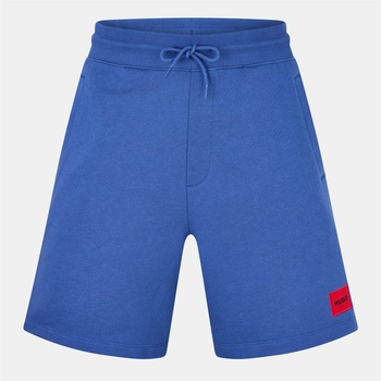 Hugo Поларени къси панталони Hugo Men's Jogger Fleece Shorts - Blue 422