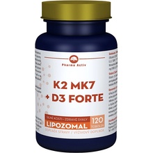PHARMA ACTIV Lipozomal K2 MK7 + D3 forte 120 tobolek