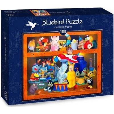 Bluebird Puzzle Пъзел Bluebird от 1000 части - Кът с играчки (70421)
