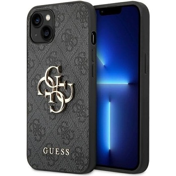 GUESS iPhone 14 Big Metal Logo case grey (GUHCP14S4GMGGR)
