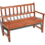 vidaXL Градинска пейка, 120 cм, акация масив (41448)