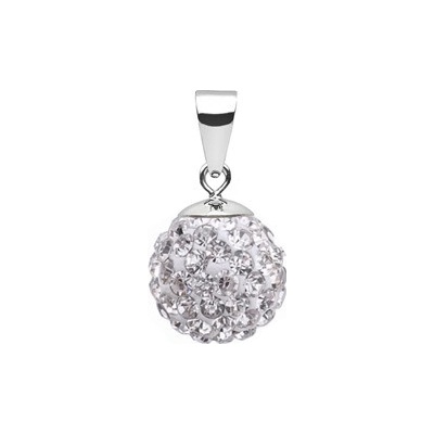Nubis Stříbrný přívěsek s krystaly Crystals from Swarovski Crystal NBS002 CR