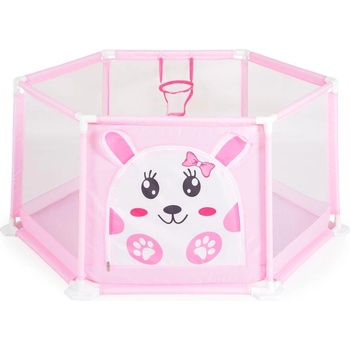 Moni Кошара за игра 146 cm с 50 топки pink - 7061B (3801005601806)