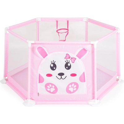 Moni Кошара за игра 146 cm с 50 топки pink - 7061B (3801005601806)