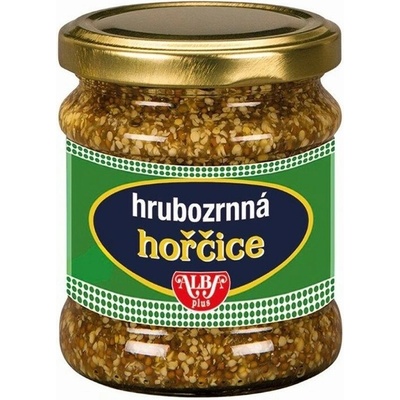 Alba Hořčice hrubozrnná 180g