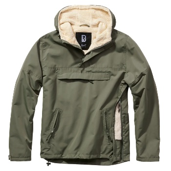 Image 1 of Brandit Мъжка дебела ветровка в цвят маслина Brandit Windbreaker oliveBW-3173-1 - Маслина, размер XXL