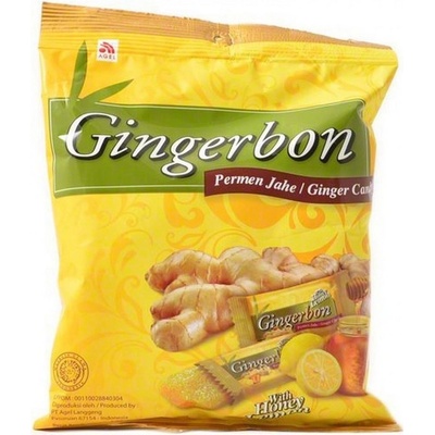 Gingerbon zázvorové cukríky citrón s medom 125 g