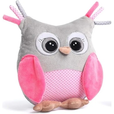 BabyOno Плюшена играчка Babyono - Сова София, розова (5901435409473)