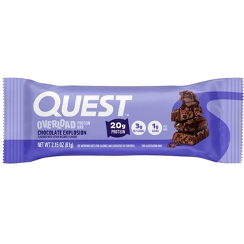 Quest Nutrition Quest Overload Protein Bar | Different Flavors [63 грама] Chocolate Explosion