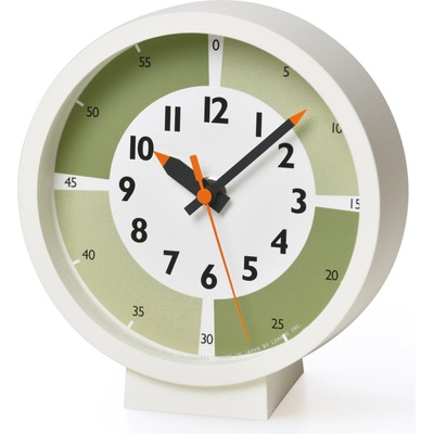 Lemnos Настолен часовник Fun Pun Color зелен (YD18-05 GN)