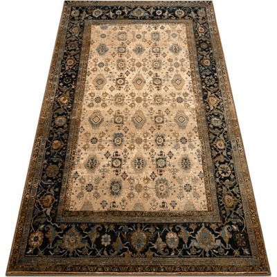 Nej-koberce Omega AVILA Ornament rám hnědý