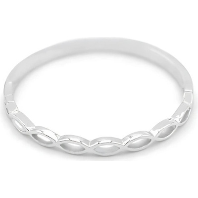 B&B Goldinvestic Zlatý prsten kroužek hladký bílé zlato N5879