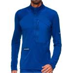 Mammut Мъжка спортна тениска Mammut Eiger Nordwand Advanced First Layer Half Zip Pull Fleece jacket - Eiger Blue (005-6634-0213)
