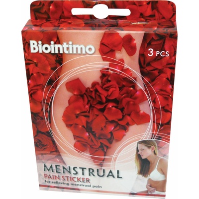 Biointimo náplasť proti bolesti pri menštruácii 3 ks/krab